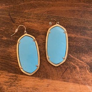 Kendra Scott turquoise earrings